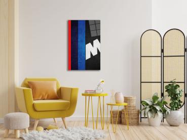 Bmw Mpower Art Design rectangular special Glass Picture!